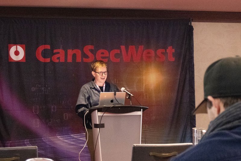 CanSecWest 2025 presentation slide on threat modeling AI systems